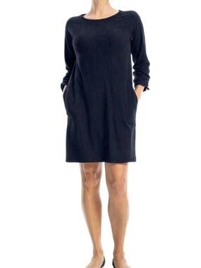 Max Studio Women’s Corduroy Dress Navy Medium